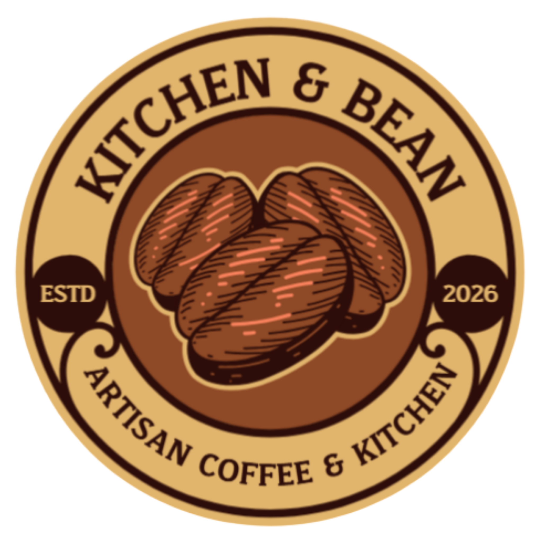 Kitchen & Bean Café Logo